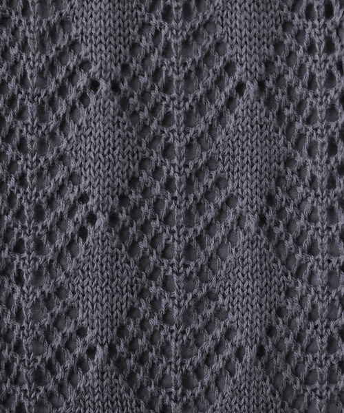 osharewalker(オシャレウォーカー)の「【廃盤】『ダブルフリンジニットスカート』(スカート・レディース・ネイビー/アイボリー・1/2)」の19枚目の写真