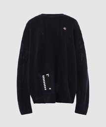 RAF SIMONS（ラフシモンズ）の「Oversized reversed braid relief roundneck sweater（ニット/セーター）」