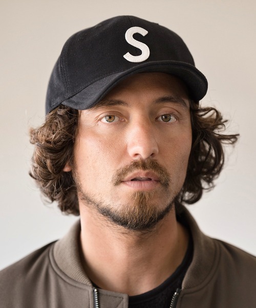 CAMBIO（カンビオ）の「mko9819-ワッペンロゴキャップ（キャップ・メンズ・ブラウン/ブラック/オリーブ/ベージュ・FREE）」の2枚目の写真