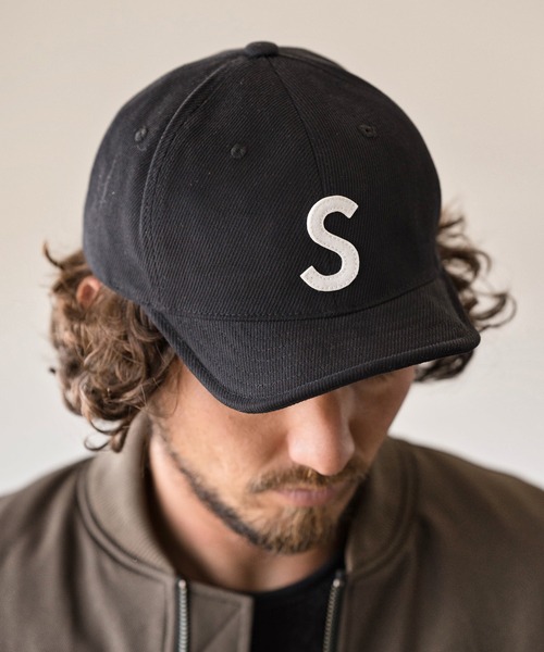 CAMBIO（カンビオ）の「mko9819-ワッペンロゴキャップ（キャップ・メンズ・ブラウン/ブラック/オリーブ/ベージュ・FREE）」の6枚目の写真