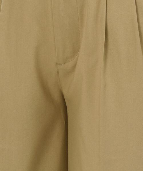 coen（コーエン）の「接触冷感機能付き2タックカラーパンツ（スラックス・レディース・ベージュ/ロイヤルブルー/レッド/ブラック/イエロー・LARGE/SMALL/MEDIUM）」の18枚目の写真