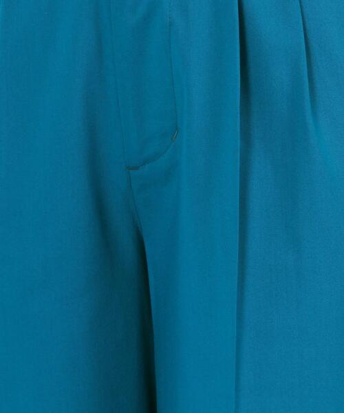 coen（コーエン）の「接触冷感機能付き2タックカラーパンツ（スラックス・レディース・ベージュ/ロイヤルブルー/レッド/ブラック/イエロー・LARGE/SMALL/MEDIUM）」の11枚目の写真