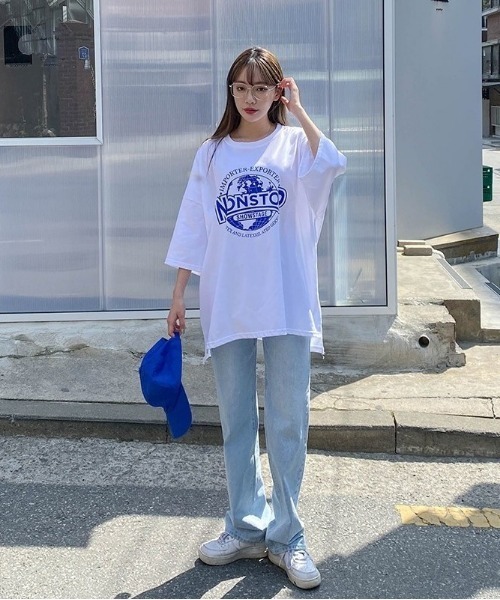 SONA（ソナ）の「SONYUNARA ロングワイドデニムジーンズ（デニムパンツ・レディース・ライトブルー・SMALL/MEDIUM）」の9枚目の写真