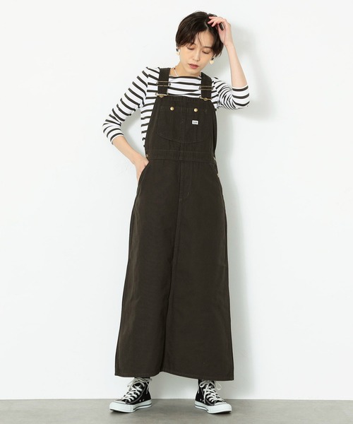 Lee（リー）の「Lee/リー オーバーオール ロングスカート
