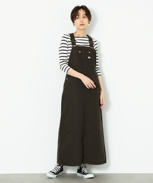 Lee（リー）の「Lee/リー オーバーオール ロングスカート