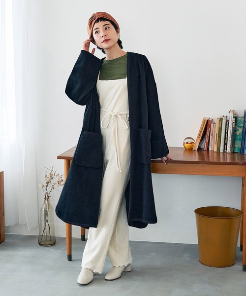 ADAM ET ROPE'（アダムエロペ）の「オーガニックコットンベロアヘアバンド（ヘアバンド・レディース・レンガ/キナリ・FREE）」の12枚目の写真