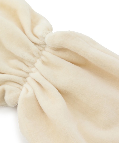 ADAM ET ROPE'（アダムエロペ）の「オーガニックコットンベロアヘアバンド（ヘアバンド・レディース・レンガ/キナリ・FREE）」の11枚目の写真