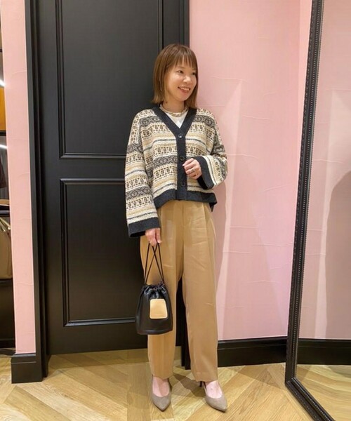 DRESSTERIOR（ドレステリア）の「◆Scye（サイ） 巾着バッグ（ショルダーバッグ・レディース・ブラック/カーキ・00）」の10枚目の写真