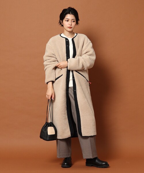 DRESSTERIOR（ドレステリア）の「◆Scye（サイ） 巾着バッグ（ショルダーバッグ・レディース・ブラック/カーキ・00）」の13枚目の写真