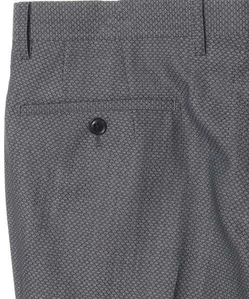 CROWDED CLOSET（クラウデッドクローゼット）の「TW マイクロドビー柄スーツ／2ピースビジネスセットアップスーツ（セットアップ・メンズ・ベージュ/ネイビー/グレー/ボルドー・01/02/03/04）」の13枚目の写真