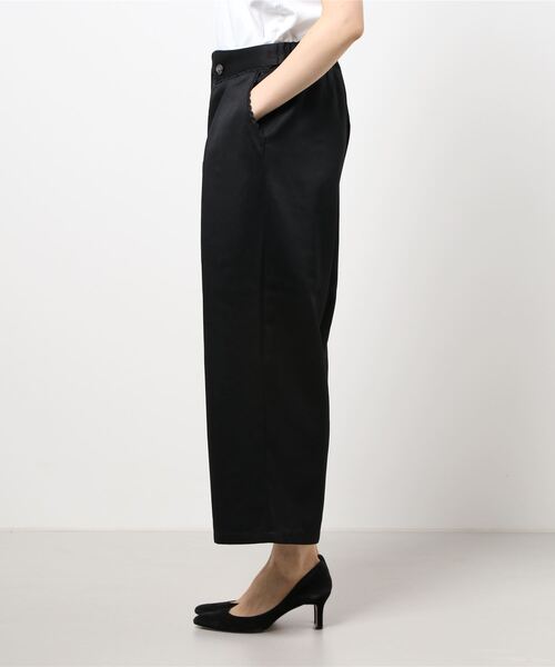 axes femme（アクシーズファム）の「襟デザインセンタージップＰＴ（その他パンツ・レディース・ブラック/ネイビー/ベージュ・MEDIUM）」の4枚目の写真