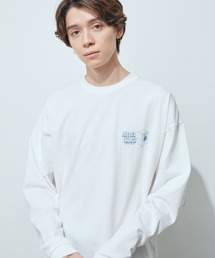 JUNRed | 【韓国ファッション】グラフィックルーズロンTEE(Tシャツ/カットソー)