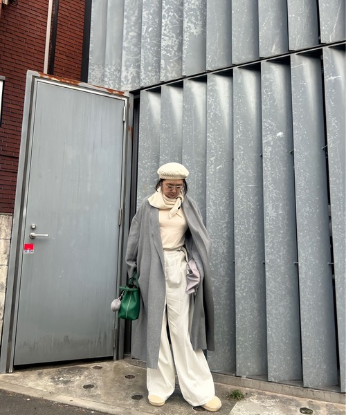 mikomori(ミコモリ)の「DROP COAT(その他アウター・レディース・ライトグレー/グレー・MEDIUM)」の6枚目の写真