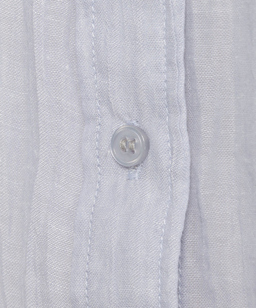 LBC（エルビーシー）の「ふんわりジャケットシアーブラウス（シャツ/ブラウス・レディース・ブラック/ブルー・M）」の3枚目の写真