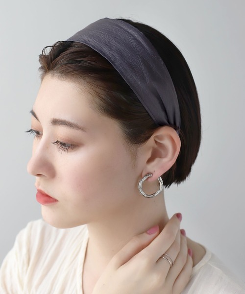 ANEMONE（アネモネ）の「クラシカルワイドカチューシャ（カチューシャ・レディース・ブラック/ダークブラウン/グレー/キャメル・FREE）」の3枚目の写真