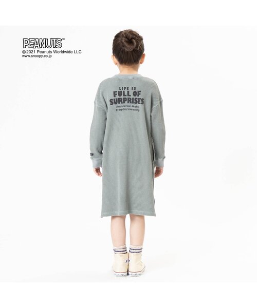 F.O.KIDS(エフオーキッズ)の「PEANUTSコラボワンピース(ワンピース・キッズ・ベージュ/ブラウン/サックスブルー・120/130/80/100/95/90/110/140)」の16枚目の写真