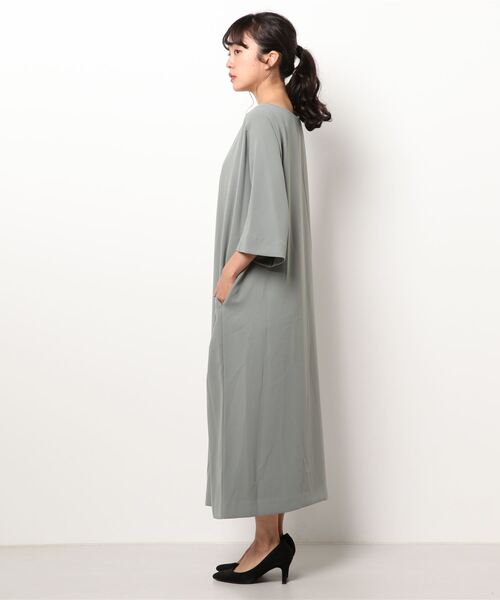 CAPRICIEUX LE'MAGE（カプリシューレマージュ）の「2WAYカットアウトワンピース（ワンピース・レディース・ブラック/グリーン/キャメル・FREE）」の4枚目の写真