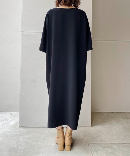 CAPRICIEUX LE'MAGE（カプリシューレマージュ）の「2WAYカットアウトワンピース（ワンピース・レディース・ブラック/グリーン/キャメル・FREE）」の9枚目の写真