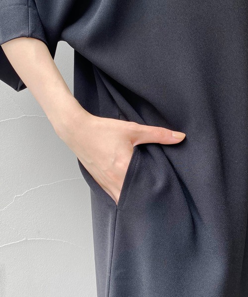 CAPRICIEUX LE'MAGE（カプリシューレマージュ）の「2WAYカットアウトワンピース（ワンピース・レディース・ブラック/グリーン/キャメル・FREE）」の13枚目の写真