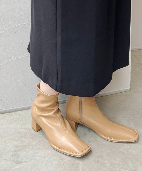 CAPRICIEUX LE'MAGE（カプリシューレマージュ）の「2WAYカットアウトワンピース（ワンピース・レディース・ブラック/グリーン/キャメル・FREE）」の14枚目の写真