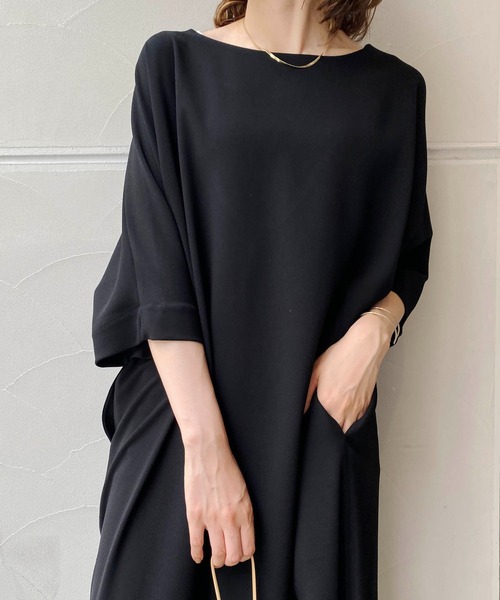 CAPRICIEUX LE'MAGE（カプリシューレマージュ）の「2WAYカットアウトワンピース（ワンピース・レディース・ブラック/グリーン/キャメル・FREE）」の22枚目の写真