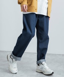 バルーンビッグシルエット ワイドテーパード デニムシェフパンツ / スケーターパンツ