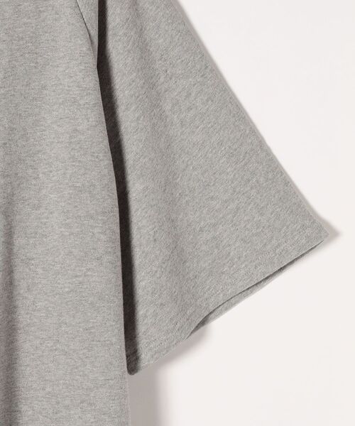 SHIPS any(シップス エニィ)の「【SHIPS any別注】THE KNiTS: ロゴ ハーフスリーブ オーバー スウェット(スウェット・レディース・チャコールグレー/グレー・ONE SIZE)」の6枚目の写真