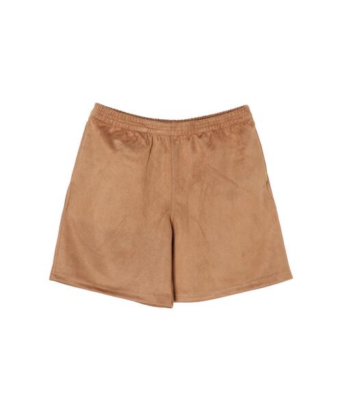 koe(コエ)の「フェイクスエードショーツ21FW*(その他パンツ・レディース・カーキ/ライトベージュ/ライトグレー/キャメル・L/M/S)」の7枚目の写真