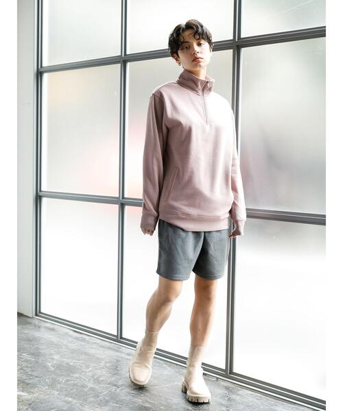 koe(コエ)の「フェイクスエードショーツ21FW*(その他パンツ・レディース・カーキ/ライトベージュ/ライトグレー/キャメル・L/M/S)」の19枚目の写真