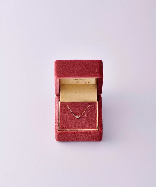 Samantha Tiara（サマンサティアラ）の「【WEB限定】K10ダイヤモンドネックレス（ネックレス・レディース・イエローゴールド・40cm）」の4枚目の写真