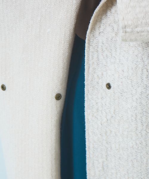 Abahouse Devinette（ドゥヴィネット）の「【Verseau】ウール混デザイントレンチコート（トレンチコート・レディース・オフホワイト/カーキ・フリー）」の18枚目の写真