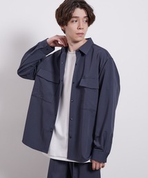 JUNRED | 【セットアップ対応】【撥水・イージーケア】バイシクルリラックスCPOシャツ(シャツ/ブラウス)