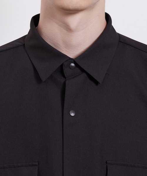 JUNRED（ジュンレッド）の「バイシクルリラックスCPOシャツ（シャツ/ブラウス・メンズ・ブラック/ダークブラウン/グリーン/イエロー系その他3/ベージュ・LL/M/L）」の10枚目の写真