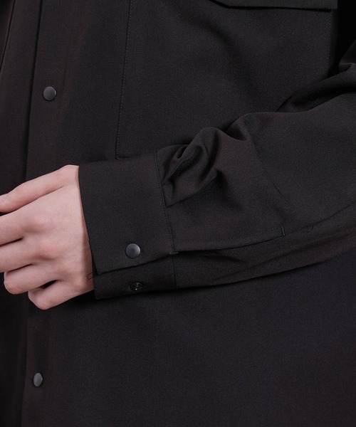 JUNRED（ジュンレッド）の「バイシクルリラックスCPOシャツ（シャツ/ブラウス・メンズ・ブラック/ダークブラウン/グリーン/イエロー系その他3/ベージュ・LL/M/L）」の21枚目の写真