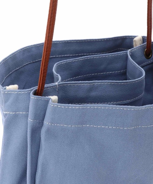 Dickies(ディッキーズ)の「Dickies TWO ROOMS CANVAS SHOULDERBAG(ショルダーバッグ・メンズ・サックスブルー/ライトブラウン/ブラック/オフホワイト・FREE)」の8枚目の写真