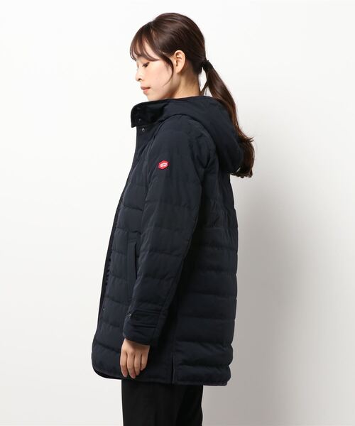 Grand PARK（グランドパーク）の「2WAY　ミドルダウンコート（ダウンジャケット/コート・レディース・ブラック/モカ/ネイビー・MEDIUM/LARGE）」の11枚目の写真