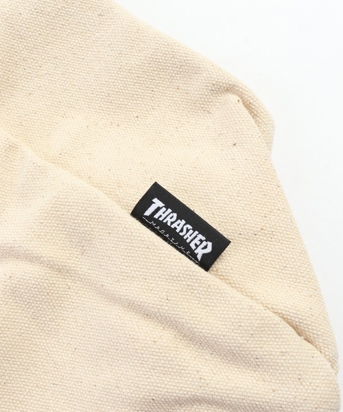 THRASHER（スラッシャー）の「THRASHER/ｽﾗｯｼｬｰ 2wayﾄｰﾄﾊﾞｯｸﾞ（トートバッグ・メンズ・ホワイト/ホワイト系その他/ホワイト系その他3/ホワイト系その他2・FREE）」の5枚目の写真