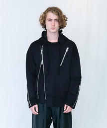 Wizzard ウィザード / ASYMMETRIC ZIP HOODIE アシンメトリージップフーディー