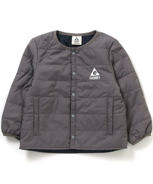GERRY（ジェリー）の「GERRY(ジェリー)キルトジャケット（その他アウター・キッズ・ブラック/キャメル/グレー・110/120/100/150/130/140/90）」の2枚目の写真