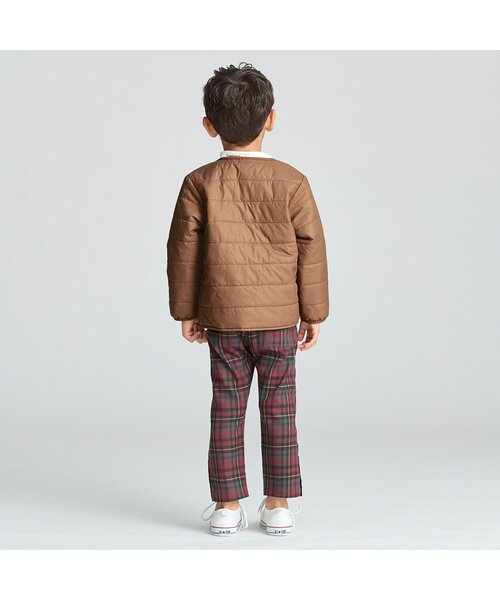GERRY（ジェリー）の「GERRY(ジェリー)キルトジャケット（その他アウター・キッズ・ブラック/キャメル/グレー・110/120/100/150/130/140/90）」の5枚目の写真
