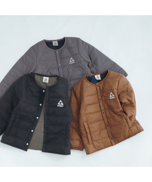 GERRY（ジェリー）の「GERRY(ジェリー)キルトジャケット（その他アウター・キッズ・ブラック/キャメル/グレー・110/120/100/150/130/140/90）」の7枚目の写真