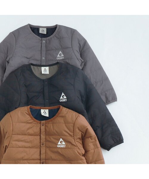 GERRY（ジェリー）の「GERRY(ジェリー)キルトジャケット（その他アウター・キッズ・ブラック/キャメル/グレー・110/120/100/150/130/140/90）」の8枚目の写真