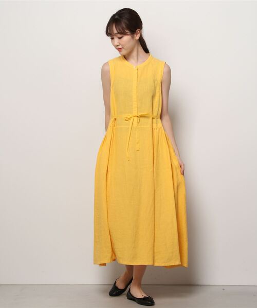 IKKUNA（イクナ）の「sleeveless dress／スリーブレスドレス