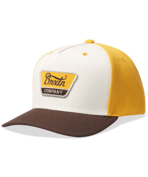 BRIXTON（ブリクストン）の「BRIXTON/ブリクストン キャップ  LINWOOD C MP SNAPBACK 10980（キャップ・メンズ・チャコールグレー×ブラック/ブラック/ベージュ/ホワイト×ネイビー/ホワイト×イエロー/カーキ/ホワイト×ブラック/ブラウン系その他/グレー・FREE）」の3枚目の写真