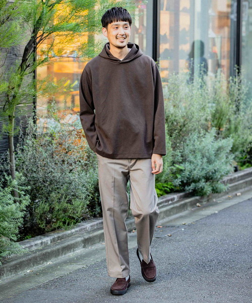 URBAN RESEARCH DOORS(アーバンリサーチドアーズ)の「ダブルフェイスフーディ(パーカー・メンズ・イエロー/ブラウン/チャコールグレー/オフホワイト・38/40)」の19枚目の写真