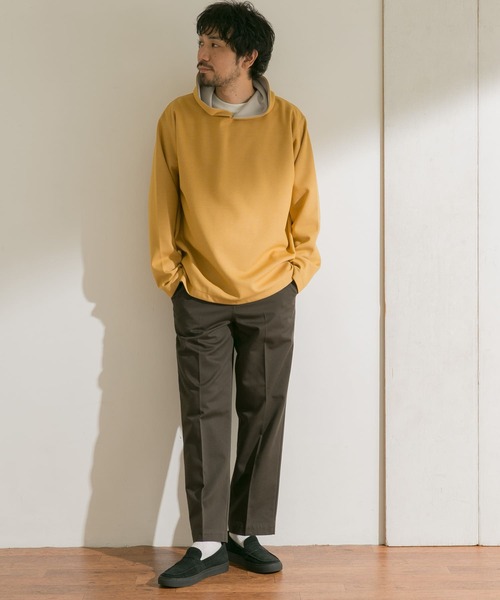 URBAN RESEARCH DOORS(アーバンリサーチドアーズ)の「ダブルフェイスフーディ(パーカー・メンズ・イエロー/ブラウン/チャコールグレー/オフホワイト・38/40)」の8枚目の写真