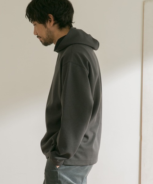 URBAN RESEARCH DOORS(アーバンリサーチドアーズ)の「ダブルフェイスフーディ(パーカー・メンズ・イエロー/ブラウン/チャコールグレー/オフホワイト・38/40)」の17枚目の写真