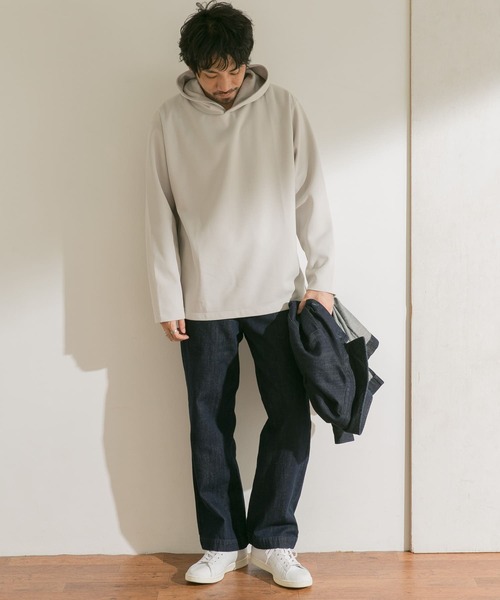 URBAN RESEARCH DOORS(アーバンリサーチドアーズ)の「ダブルフェイスフーディ(パーカー・メンズ・イエロー/ブラウン/チャコールグレー/オフホワイト・38/40)」の11枚目の写真