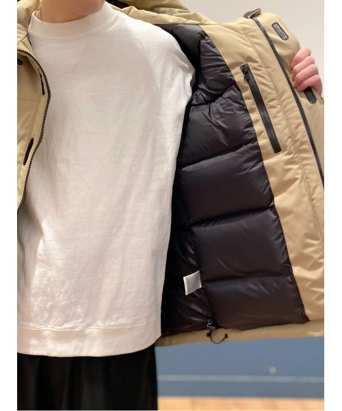 CAMP7（キャンプセブン）の「【CAMP7】SYMPATEXダウンジャケット（ダウンジャケット/コート・メンズ・ブルー/ベージュ/ブラック・M/L/XL）」の16枚目の写真