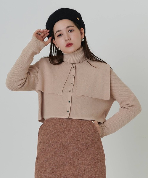 おまとめです SLY | EMBROIDERY ZIP UP トップス (ニット ) |SHEL'TTER WEBSTORE